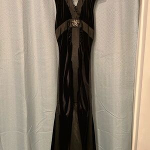 Elegant Black Evening Gown